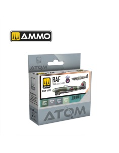 ATOM SET COLORES DE LA RAF DE FINALES DE LA SEGUNDA...