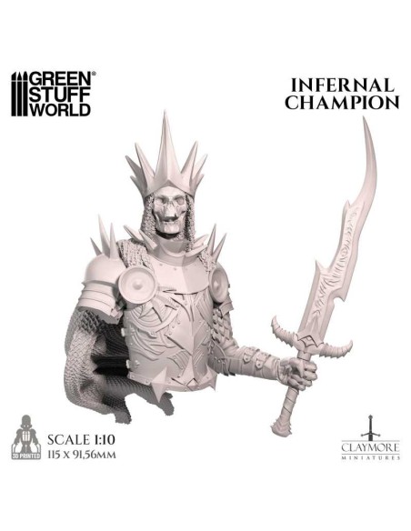 CLAYMORE MINIATURES - CAMPEÓN INFERNAL