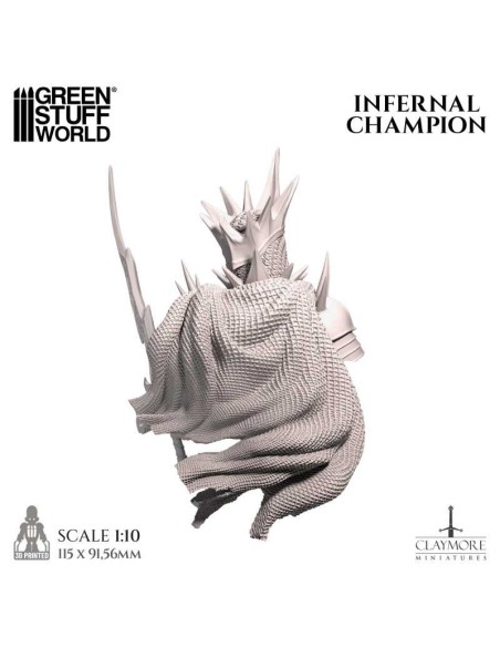 CLAYMORE MINIATURES - CAMPEÓN INFERNAL