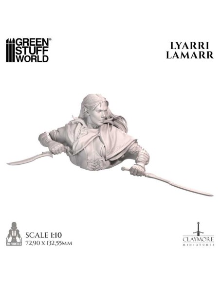 CLAYMORE MINIATURES - LYARRI LAMARR