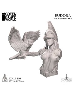 CLAYMORE MINIATURES - EUDORA THE SHIELDMAIDEN 2