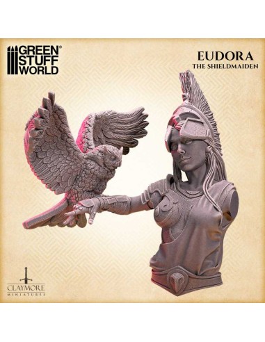 CLAYMORE MINIATURES - EUDORA THE SHIELDMAIDEN