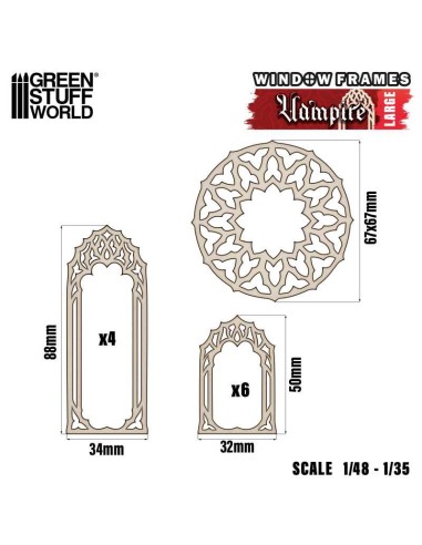 VENTANAS VAMPIROS - GRANDES