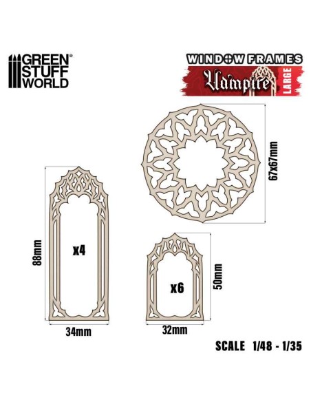 VENTANAS VAMPIROS - GRANDES