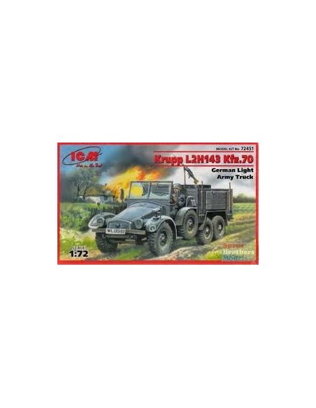 Krupp L2h143 Kfz.70 German Light Army Truck
