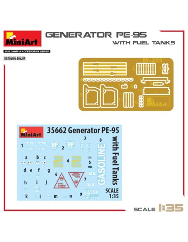 Generator PE-95 With Fuel Tanks
