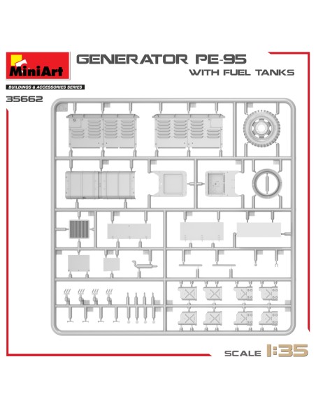 Generator PE-95 With Fuel Tanks