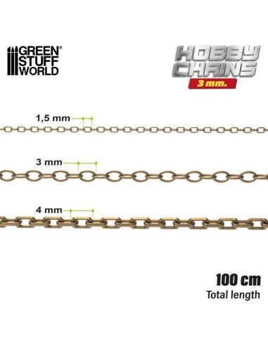 CADENA DE MODELISMO 3 mm