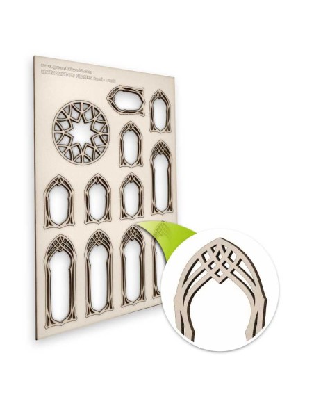 VENTANAS ÉLFICAS - PEQUEÑAS