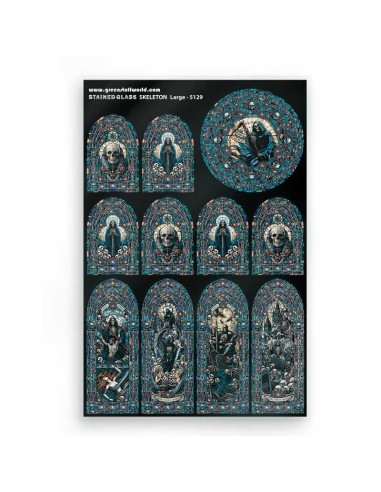VIDRIERAS ESQUELETOS - GRANDES