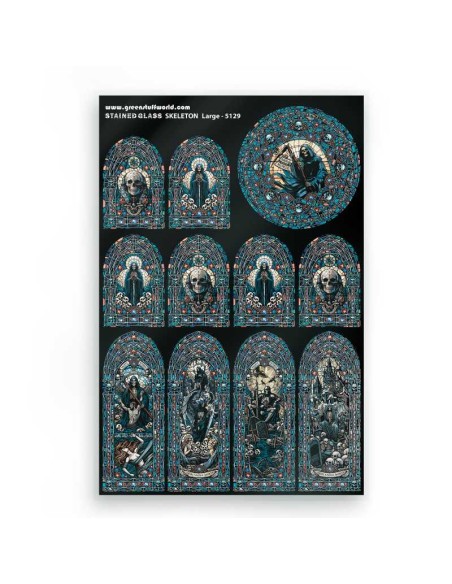 VIDRIERAS ESQUELETOS - GRANDES