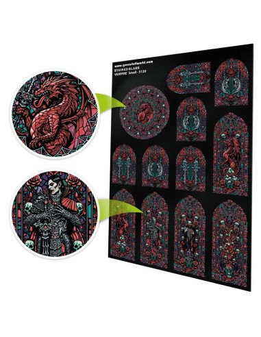 VIDRIERAS VAMPIROS - PEQUEÑAS