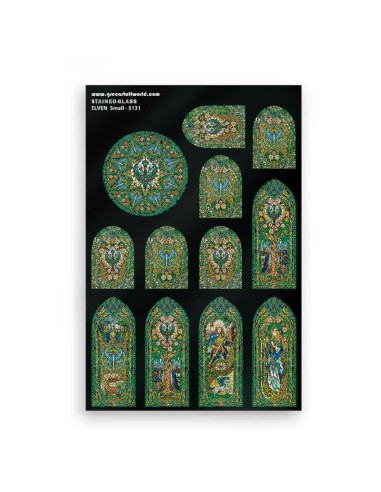 VIDRIERAS ÉLFICAS  - PEQUEÑAS