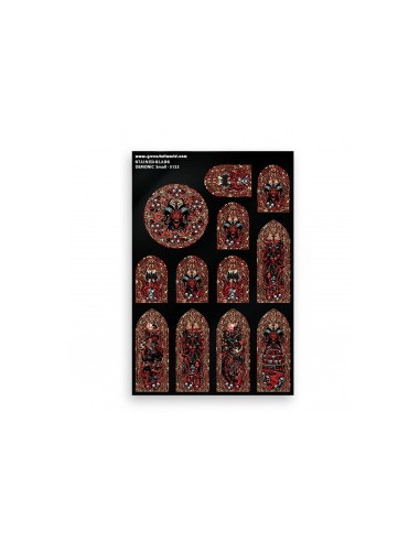 VIDRIERAS DEMONIOS - PEQUEÑAS