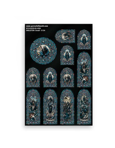 VIDRIERAS ESQUELETOS - PEQUEÑAS