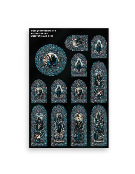 VIDRIERAS ESQUELETOS - PEQUEÑAS