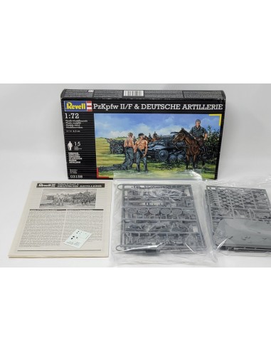 Ww2 German PzKpfw Ii/f & Deutsche Artillerie