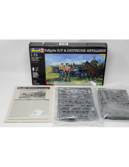 Ww2 German PzKpfw Ii/f & Deutsche Artillerie