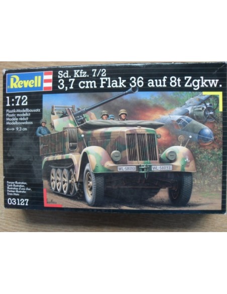 SD.KFZ 7/2 8T HALF TRACK 37MM