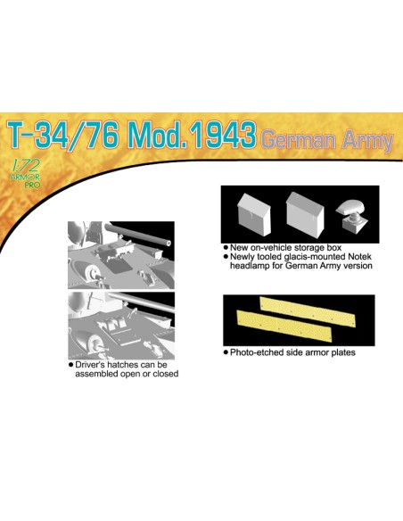 T-34/76 Model 1942 German Army