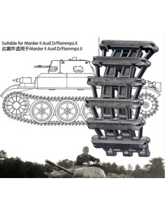 German PzKpfw II Ausf D (Early Version) Workable Track... 2