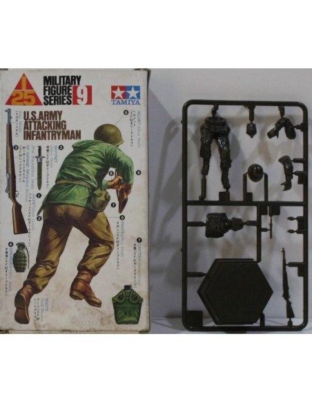 U.S. ARMY ATTACKING INFANTRYMAN   1/25