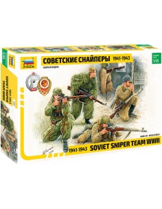 SOVIET SNIPER TEAM WWII