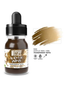 TINTA ACRÍLICA TRANSPARENTE - SEPIA