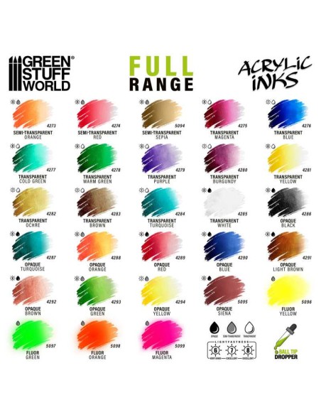 TINTA ACRÍLICA FLÚOR - MAGENTA