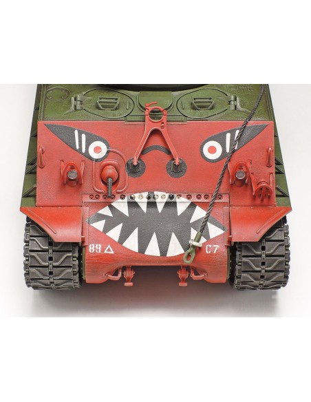 Korean war U.S. Medium Tank M4A3E8 Sherman "Easy Eight"