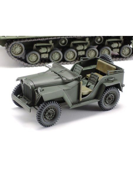 Korean war U.S. Medium Tank M4A3E8 Sherman "Easy Eight"