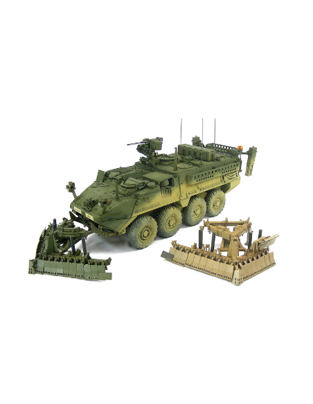 American Stryker M1132 Engineer Squad Vehicle with Surface Mine Plow
