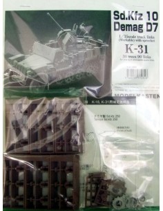 CADENAS PARA SD.KFZ 10 DEMAG D7  PLASTIC TRACK LINKS 2