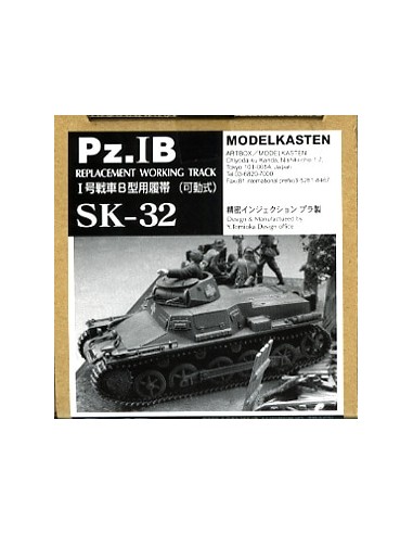 CADENAS PARA PANZER I B  PLASTIC TRACK LINKS