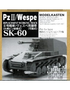 CADENAS PARA PANZER II/WESPE  PLASTIC TRACK LINKS