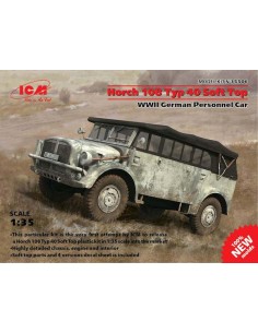Typ 40 Soft Top, WWII German Personnel Car (100% new...
