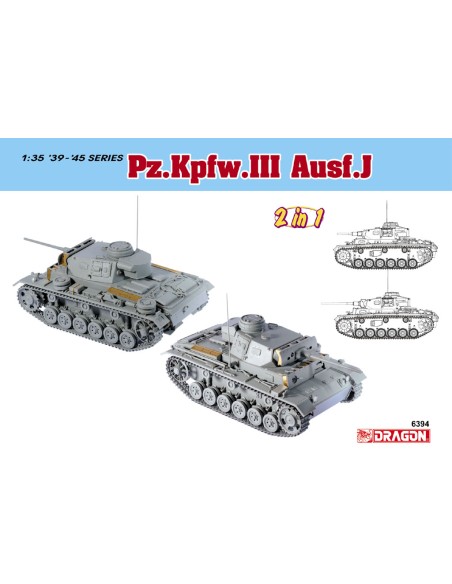 Pz.Kpw.III Ausf.J (2in1) LEER DESCRIPCION