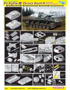 Pz.Kpfw.III (5cm) Ausf.H Sd.Kfz.141 Early Production LEER... 2
