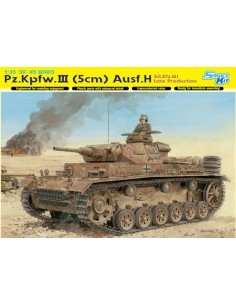 German PzKpfw.III (5cm) Ausf.H Sd.Kfz.141 Late Production...