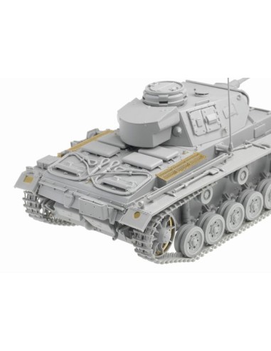 German PzKpfw.III (5cm) Ausf.H Sd.Kfz.141 Late...