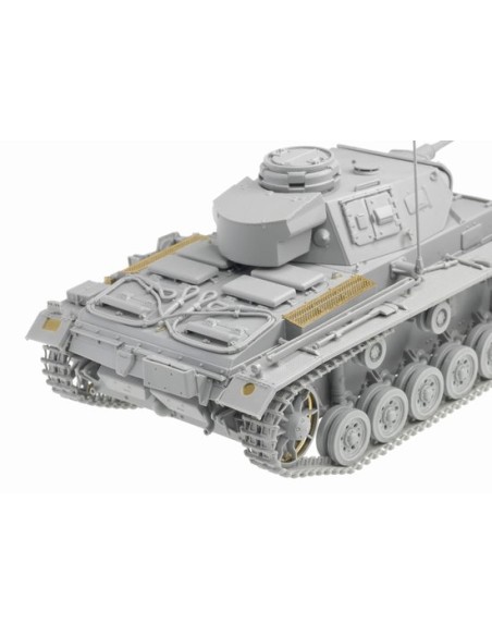 German PzKpfw.III (5cm) Ausf.H Sd.Kfz.141 Late Production Version LEER DESCRIPCION