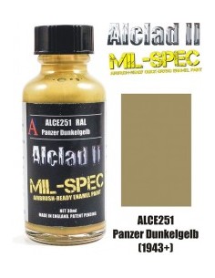 ALCLAD II MIL-SPEC ALC-E251 RAL PANZER DUNKELGELB