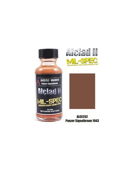 ALCLAD II MIL-SPEC ALC-E252 RAL8020 PANZER SIGNALBARUN