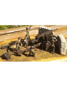 105 mm ANNIE OAKLEY HOWITZER WITH EMPLACEMENT 2