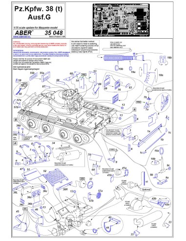Panzer 38(t) Praga, Ausf. G (MAQUETTE)