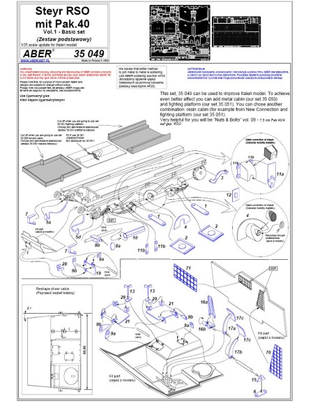 Steyr RSO mit Pak.40 Vol. 1 (basic set) (ITA)