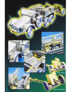 KFZ.69 TOWING TRUCK WITH 37mm PAK FOR TAMIYA 35259