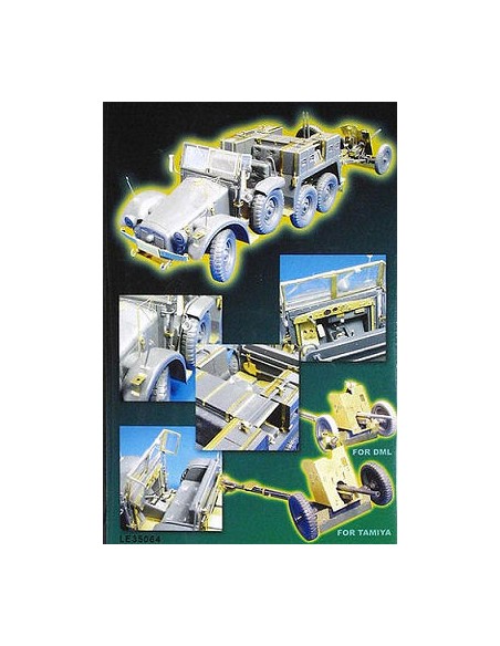 KFZ.69 TOWING TRUCK WITH 37mm PAK FOR TAMIYA 35259