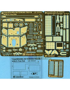 KFZ.69 TOWING TRUCK WITH 37mm PAK FOR TAMIYA 35259 2