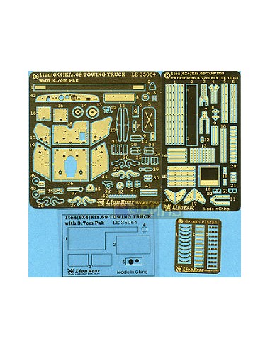 KFZ.69 TOWING TRUCK WITH 37mm PAK FOR TAMIYA 35259
